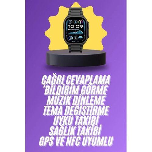 Ultra 3 Kordonlu Amoled Ekran Akıllı Saat Çok Fonksiyonlu Uyku Ve Sağlık Takibi