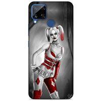 Realme C15 Uyumlu Kılıf Harley Quinn (39) Liquid Crystal Kılıf Açık Limon