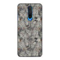 Xiaomi Poco X2 Uyumlu Kılıf Romans (6) Silikon Kılıf Gri