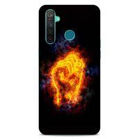 Lopard Oppo Realme 5 Pro Uyumlu Kılıf FireX (16) Kalın Kılıf Yangın