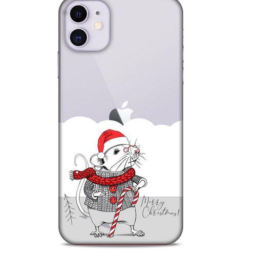 Zoologix (36) Apple iPhone 12 Şeffaf Kılıf Silikon Desenli
