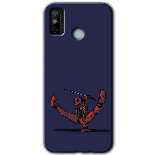 Tecno Spark 6 Go Kılıf HD Desen Baskılı Arka Kapak - DeadPool 3