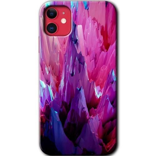 iPhone 11 Kılıf HD Desen Baskılı Arka Kapak - Abstraction Sharp + Kırılmaz Cam