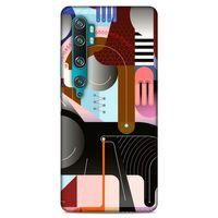 Lopard Xiaomi Mi Cc9 Pro Uyumlu Kılıf Soyut Sanat (18) Desenli Telefon Kılıfları