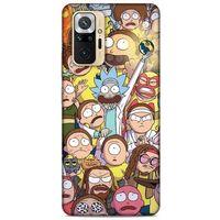 Xiaomi Redmi Note 10 Pro Uyumlu Kılıf Rick And Morty (34) Slim Armor Kılıf Manager Morty