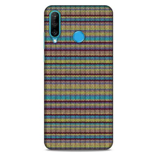 Kazak (16) Desenli Silikon Kapak Huawei P30 Lite Kılıf