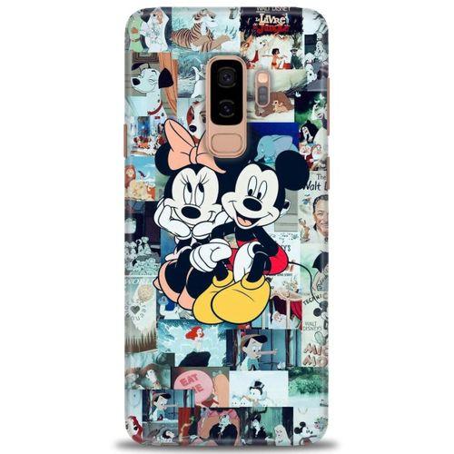 Samsung Galaxy S9 Plus Kılıf HD Baskılı Kılıf - Cartoons + Tam Ekran Koruyucu