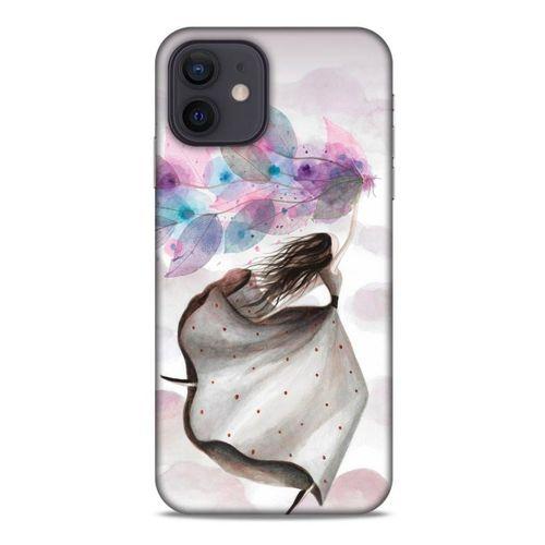 Y.Liva-2020 (Mutlu Peri) Apple iPhone 12 Kılıf Silikon Kapak Desenli