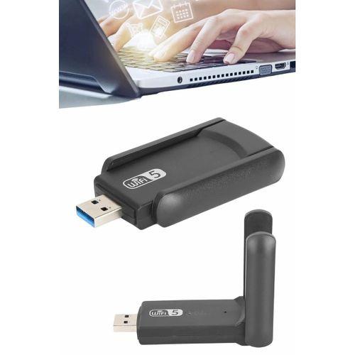 Wifi Adaptörü Bt5.0 Wifi 2'si Bir Arada Çift Bantlı Çift Anten