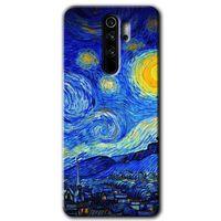 Xiaomi Redmi Note 8 Pro Kılıf HD Desen Baskılı Arka Kapak - Starry Night