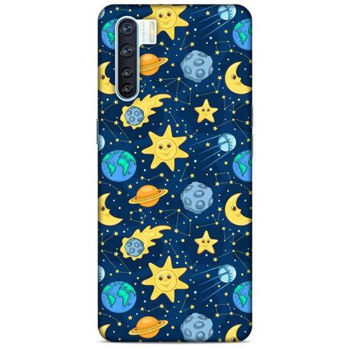 Spacex (6) Tema Silikon Kılıf Oppo A91 Kılıf