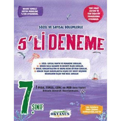 7. Sınıf 5 li Deneme Okyanus Yayınları