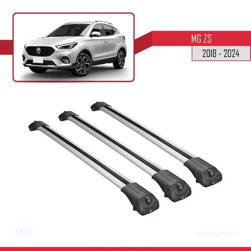 MG ZS 2018 ve Sonrası ile Uyumlu ACE-1 Ara Atkı Tavan Barı GRİ 3 ADET BAR