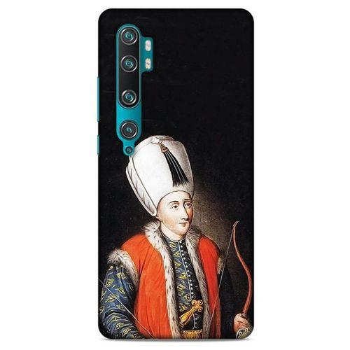 Xiaomi Mi Cc9 Pro Uyumlu Kılıf Ottoman (27) Tasarımlı Kılıf Genç Osman