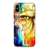 Lopard Apple iPhone XS Uyumlu Kılıf Manipülasyon ☻ (33) Hybrid Kılıf Baskılı