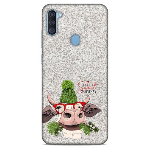 Animax Bereli İnek Samsung Galaxy A11 Kılıf Desenli Silikon
