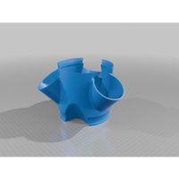 Dani 039 S İç Mekan Yetiştirme Kulesi 50mm 3 Yollu Saksıdan 80mm’ye Modifikasyon 3D Baskı (Bu ürün Sadece Plastik parçadır - Almadan Önce Soru Sorabil