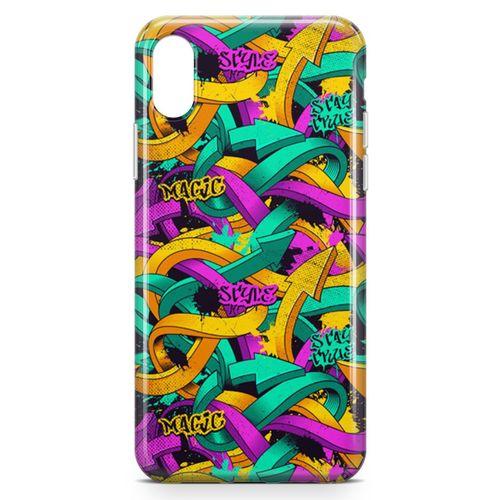 Apple iPhone X Kılıf Stay True Arka Kapak Koruma Desenli Full Koruyucu