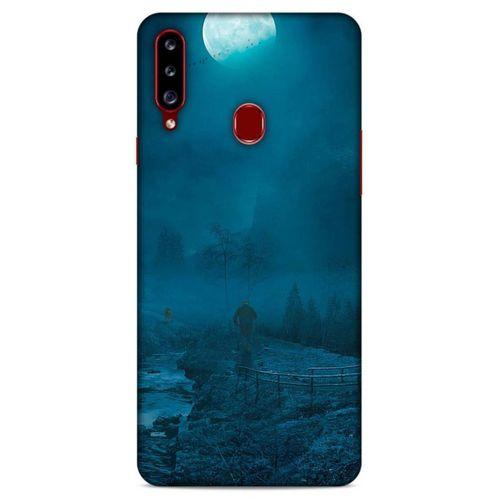 Lopard Samsung Galaxy A20s Uyumlu Kılıf Gece'S (45) Liquid Air Kılıf Turkuaz