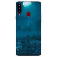 Lopard Samsung Galaxy A20s Uyumlu Kılıf Gece'S (45) Liquid Air Kılıf Turkuaz