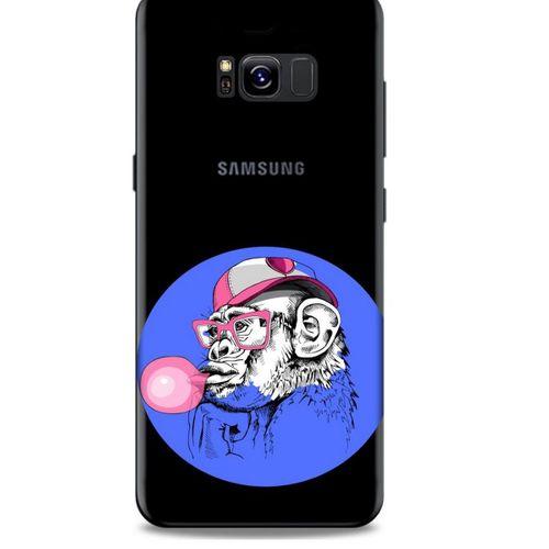 Zoologix (9) Samsung Galaxy S8 Plus Şeffaf Kılıf Silikon Desenli