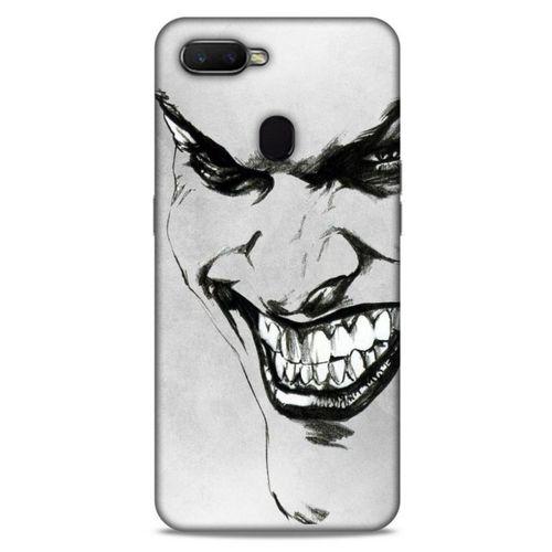 Oppo Ax7 Uyumlu Kılıf Joker (8) Baskılı Kılıf Beyaz