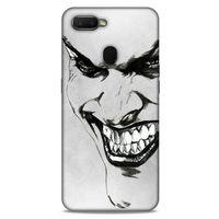 Oppo Ax7 Uyumlu Kılıf Joker (8) Baskılı Kılıf Beyaz