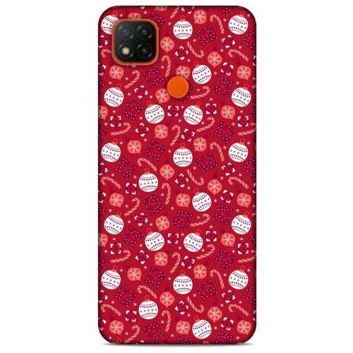 Yılbaşı Süsleri 48 Xiaomi Redmi 9C Kılıf Silikon Kapak