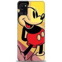 Samsung Galaxy A31 Kılıf HD Baskılı Kılıf - Mickey Mousee + Tam Ekran Koruyucu