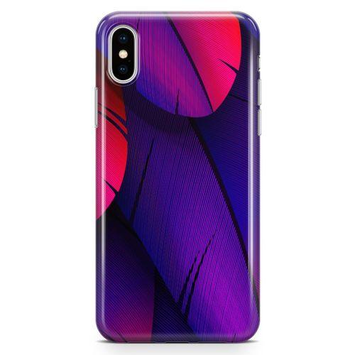 Apple iPhone XS Kılıf Piume Arka Kapak Koruma Desenli Full Koruyucu