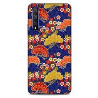 Huawei P Smart S Y8P Kılıf Japonya (50) Shockproof Kılıf Renkli Çiçekler