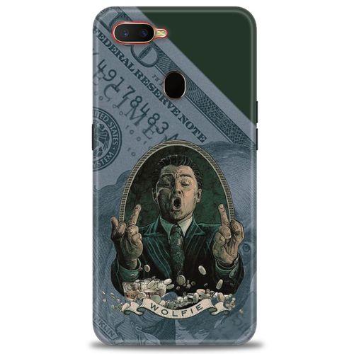 Oppo AX7 Kılıf HD Baskılı Kılıf - Dolar + Tam Ekran Koruyucu