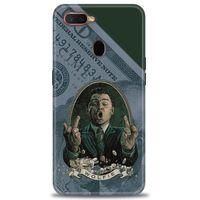 Oppo AX7 Kılıf HD Baskılı Kılıf - Dolar + Tam Ekran Koruyucu