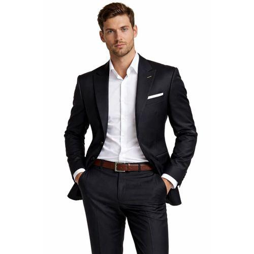 Erkek Silim Fit Yelekli Çift Yırtmaçlı Takım Elbise BGL-ST05327