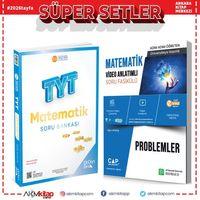 Üç Dört Beş TYT Matematik ve Çap Problemler Soru Bankası 2 Kitap Set