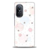 Huawei Nova 9 SE Kılıf HD Baskılı Kılıf - Yıldız Puantiye + Tam Ekran Koruyucu
