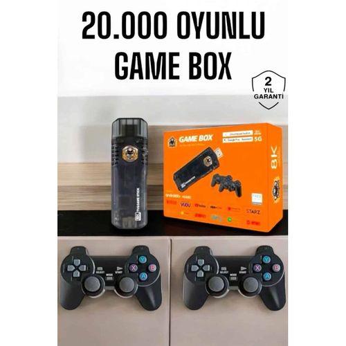 20 000 Oyunlu Premium Model Oyun Konsolu 8k Android Tv Hd Game Stick