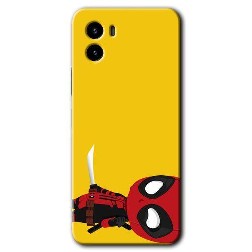 Vivo Y15s Kılıf HD Desen Baskılı Arka Kapak - DeadPool 6