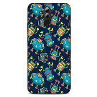 Retro (9) Desen Kılıf Renkli Huawei Mate 20 Lite Kılıf