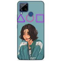 Realme C15 Uyumlu Kılıf Squid Game (44) Tough Armor Kılıf Yun