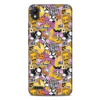 Retro (3) Desen Kapak Renkli LG K20 2019 Kılıf