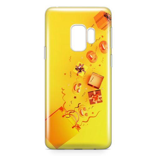Samsung Galaxy S9 Kılıf Alışveriş Çantası Arka Kapak Koruma Desenli Full Koruyucu