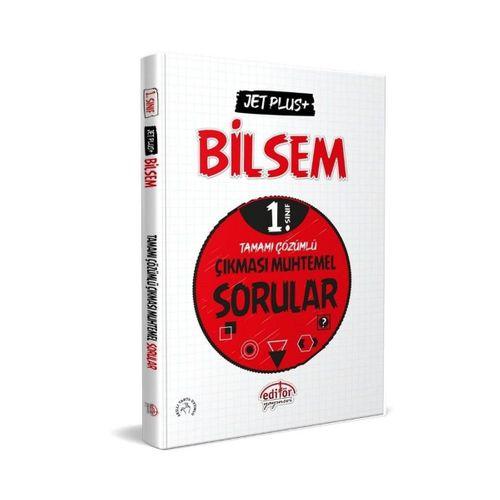 1. Sınıf Bilsem Jet Plus Tamamı Çözümlü Çıkması Muhtemel Sorular Editör Yayınları