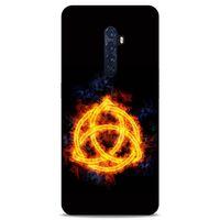 Lopard Oppo Reno 2 Uyumlu Kılıf FireX (17) Tasarım Kılıf Acid