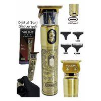 Ip-1949 Şarj Göstergeli Sakal Lazer Öncesi Vücut Ense Çizim Kişisel Bakım Aletleri Sıfıra Yakın Tıraş