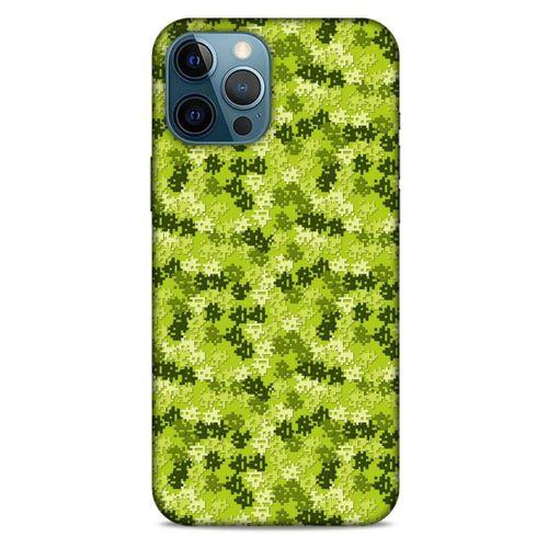 Kamuflaj 50 Apple iPhone 12 Pro Max Kılıf Silikon Kapak