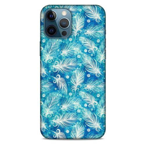 Apple iPhone 12 Pro Max Kılıf Desenli Özel Seri Tüyler (42) Rugged Armor Kılıf