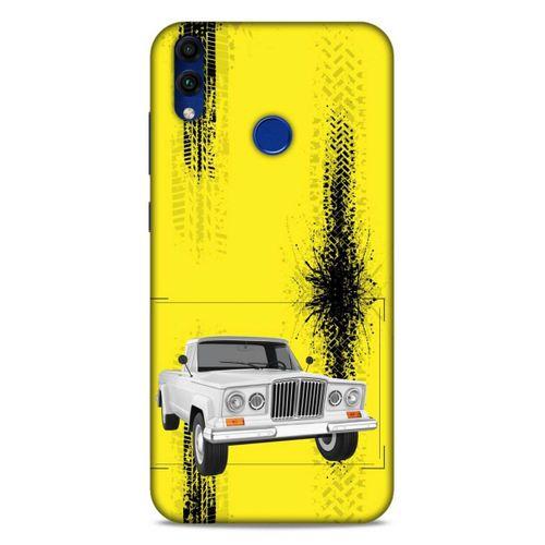 Lopard Huawei Honor 8C Uyumlu Kılıf PickUpX (16) Kalın Kılıf Kaymak Beyaz