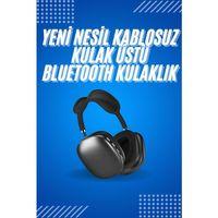 2025 Model Kulak Üstü Kablosuz Bluetooth Kulaklık Gürültü Azalta Uzun Pil