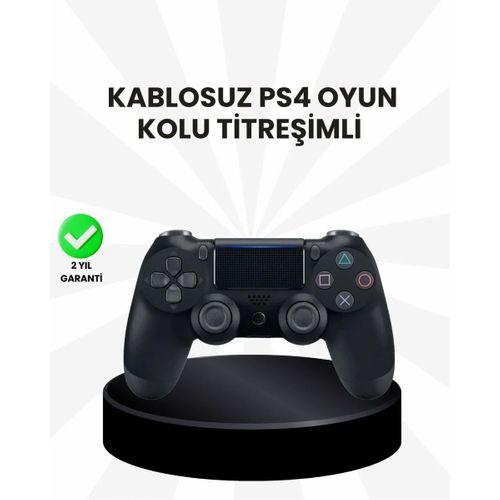 Şarjlı Kablosuz Ps4 Oyun Kolu Titreşimli Hassas Kontrol